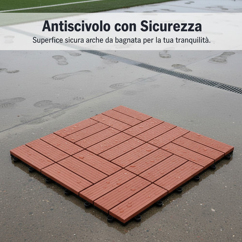 Piastrelle per decking - decking, in