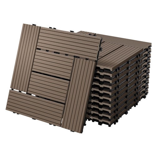 Piastrelle giardino wpc - da,
